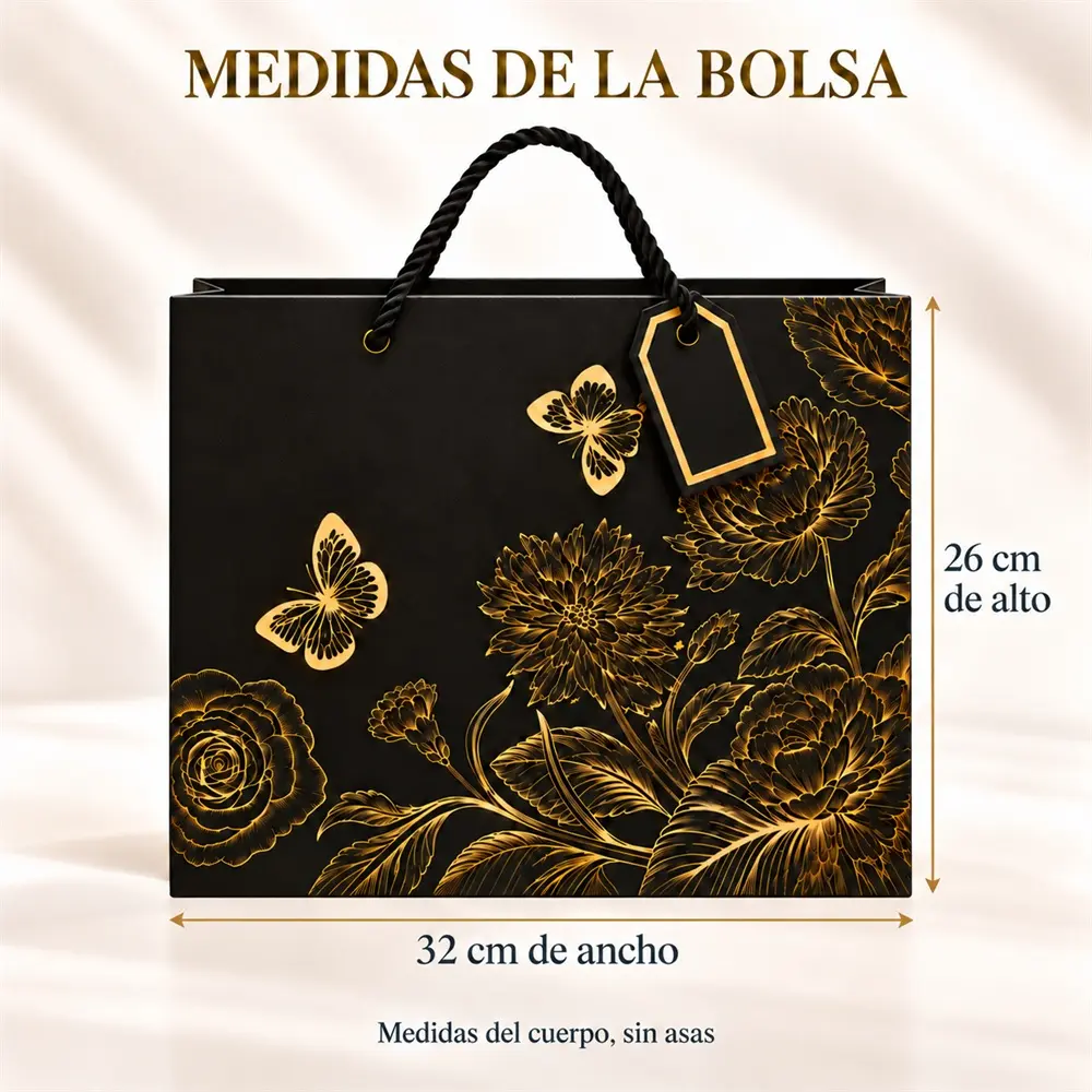 Bolsas De Regalo Con Asas: 12 Piezas Y 9 Modelos A Elegir - Imagen 6