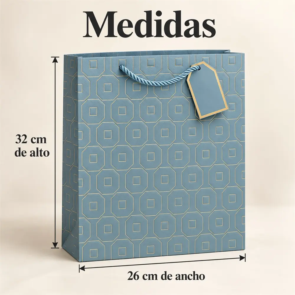 Bolsas De Regalo Con Asas: 12 Piezas Y 9 Modelos A Elegir - Imagen 7
