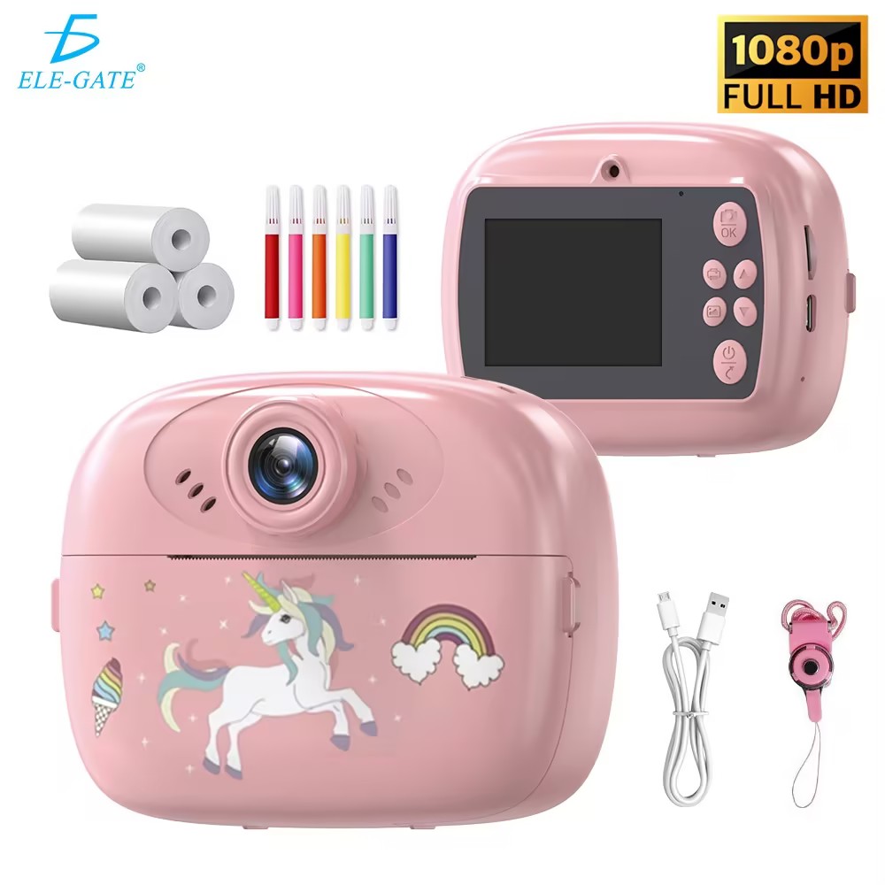 Mini Camara Instantánea con Impresión Térmica y Video