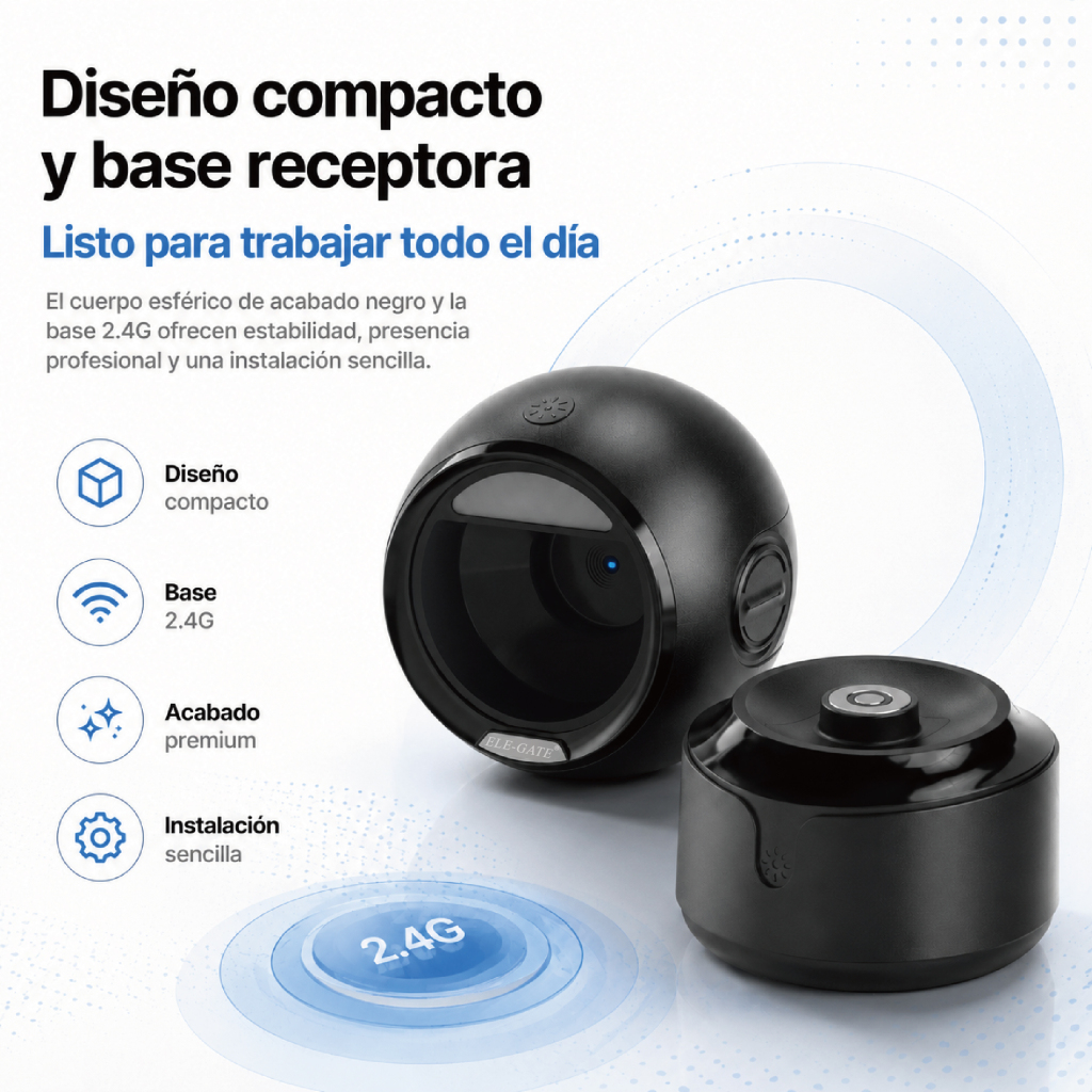 Lector de Códigos 1D/2D Bluetooth 2.4G para Punto de Venta - Image 2