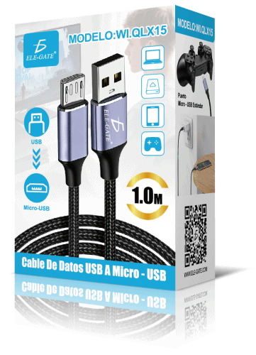 Cable USB a Micro-USB 1 Metro | Carga rápida, datos y alta resistencia - Image 5