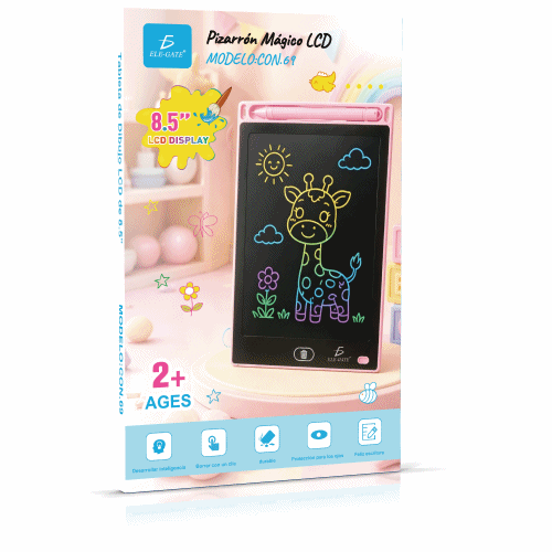 Pizarra LCD de Dibujo 8.5 Pulgadas con Lápiz - Imagen 5