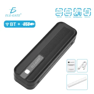 Impresora Térmica Portátil Inalámbrica A4 para Viajes – Impresora Bluetooth sin Tinta