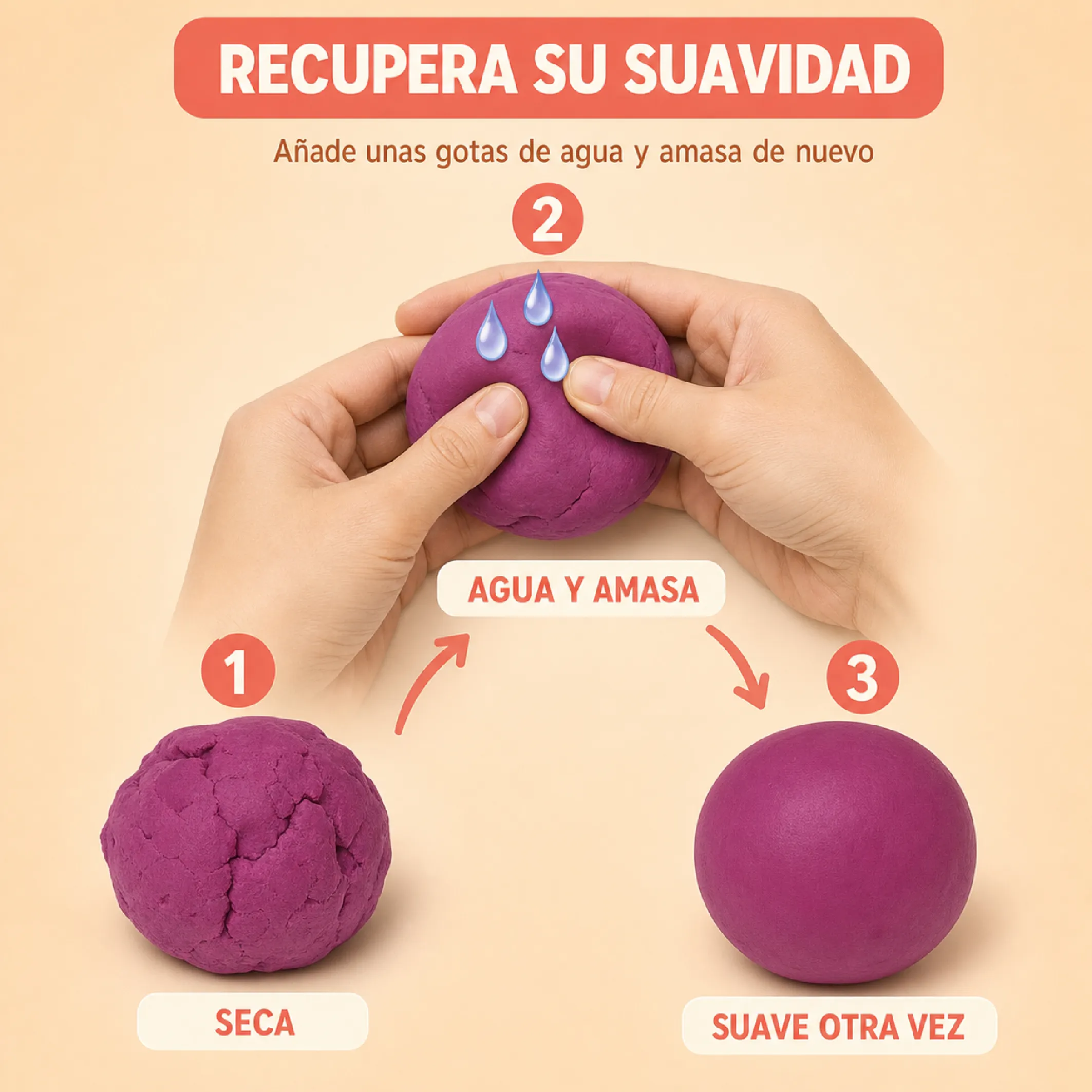 Set De Plastilina Infantil Con Moldes De Comida Y Sushi - Imagen 3