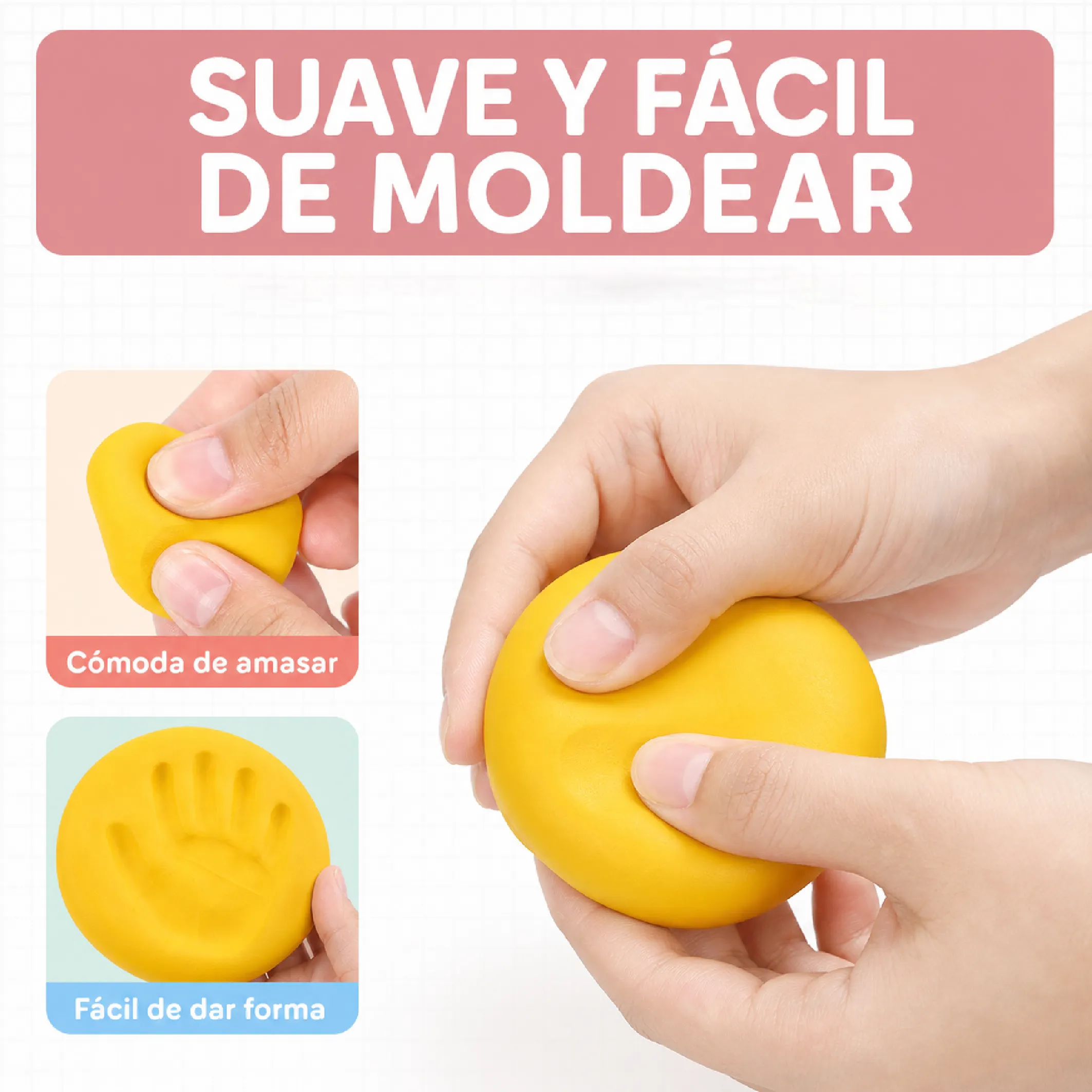 Set de Plastilina Infantil con Moldes y Vaporera de Juguete - Imagen 2