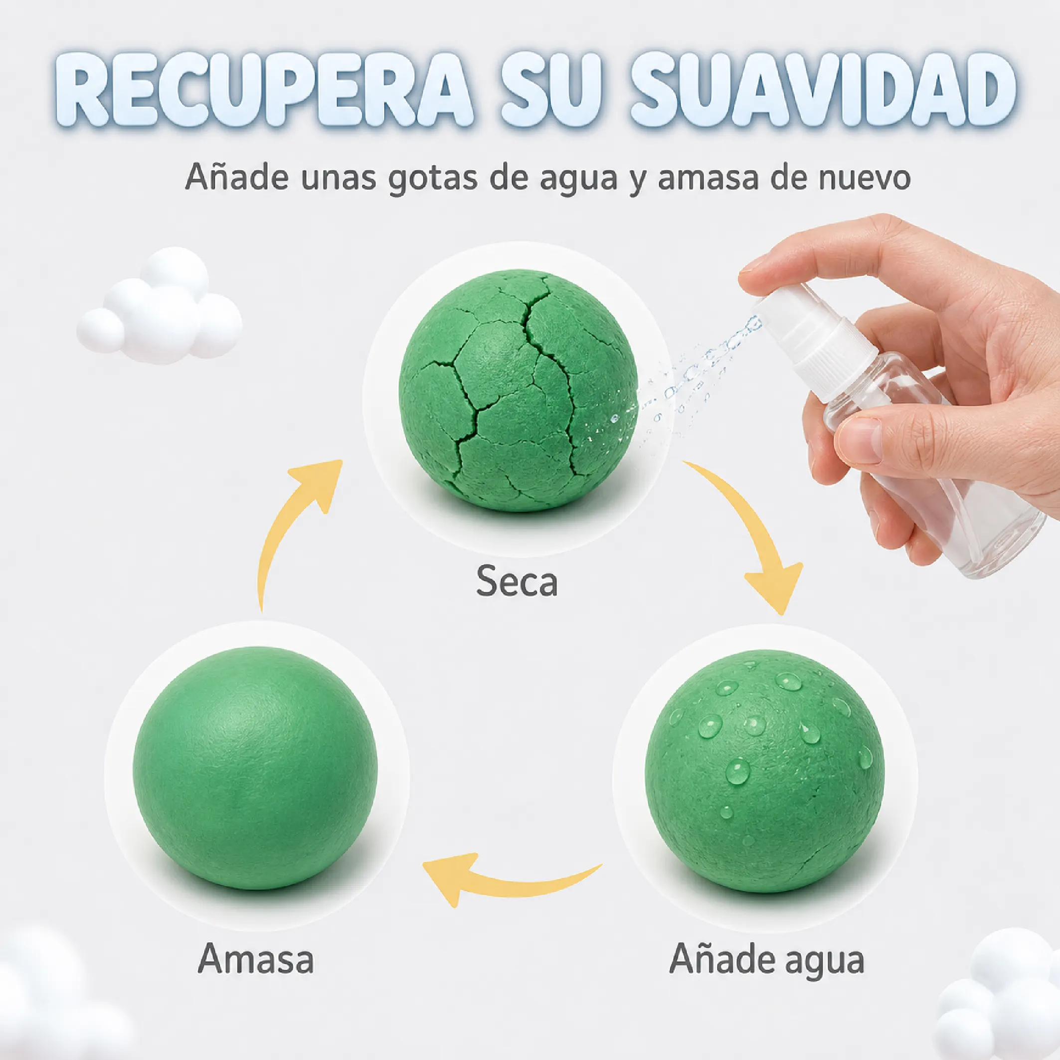 Kit De Dentista Infantil Con Plastilina Y Accesorios - Imagen 3