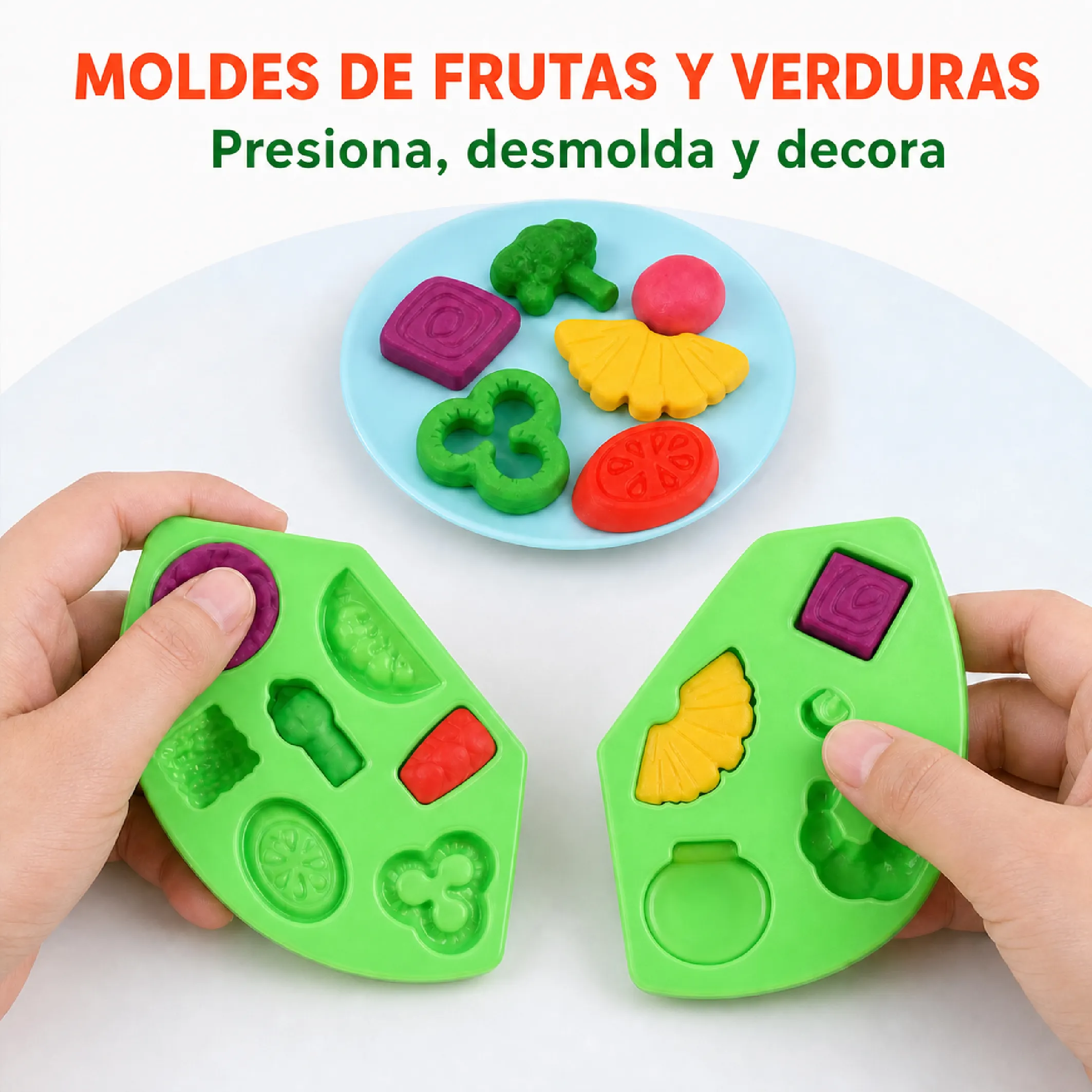 Set de Plastilina de 12 Colores para Crear Pizzas - Imagen 5