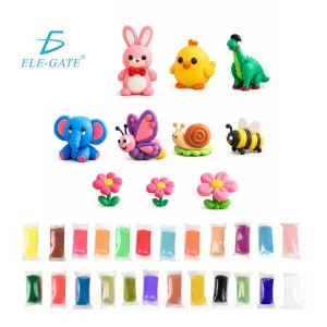 Plastilina de Harina de Trigo 24 Colores para Niños