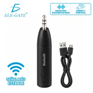 Receptor Bluetooth 5.3 AUX 3.5 mm para auto y bocinas
