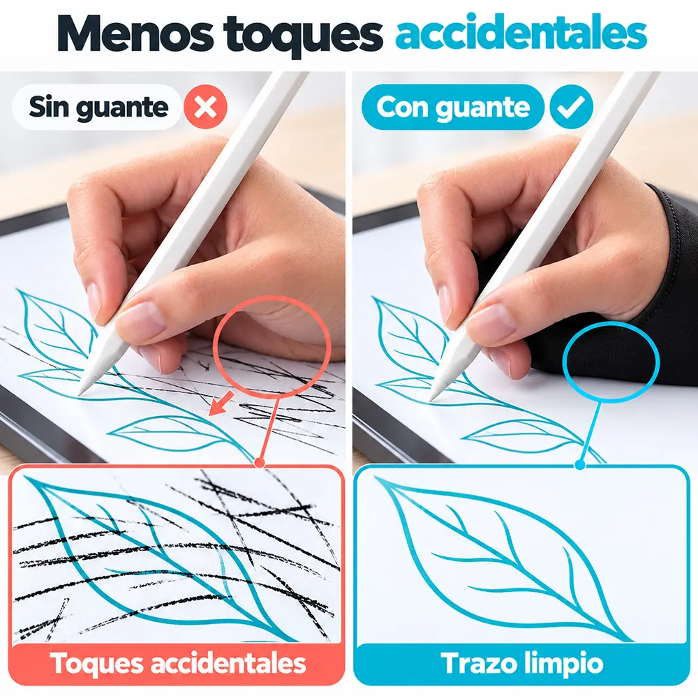 Lápiz táctil recargable USB-C para celulares y tablets - Imagen 2