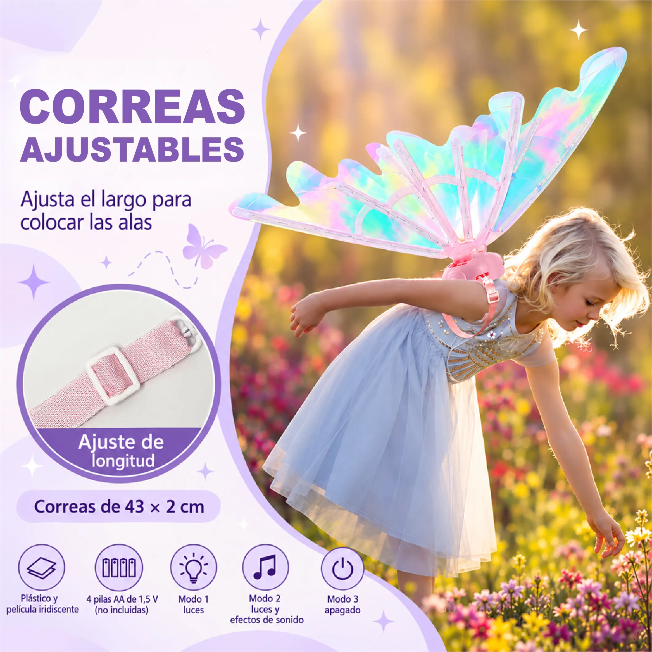 Alas De Hadas Iluminadas Musicales - Imagen 4