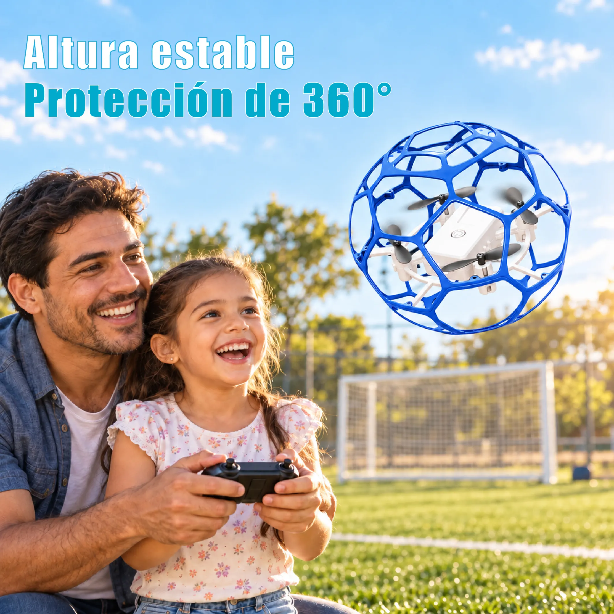 Dron esférico con control remoto y giro de 360 grados - Imagen 5