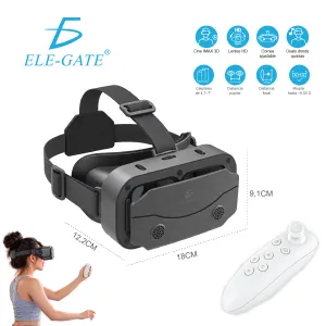 Lentes De Realidad Virtual VR Ajustables Con Control Bluetooth
