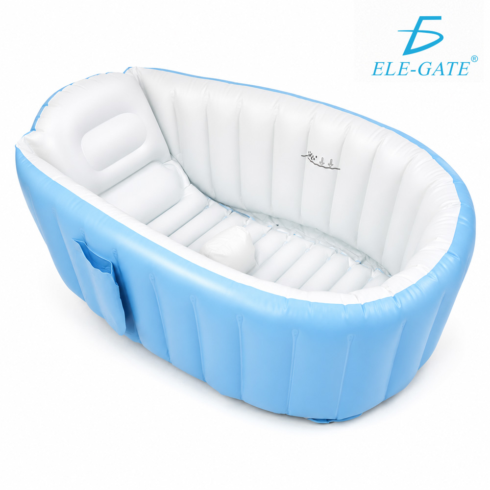 Bañera Inflable Para Bebés Portátil Tina Plegable