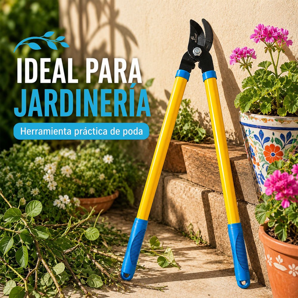 Podadora de ramas de 61 cm para poda de árbol en jardín