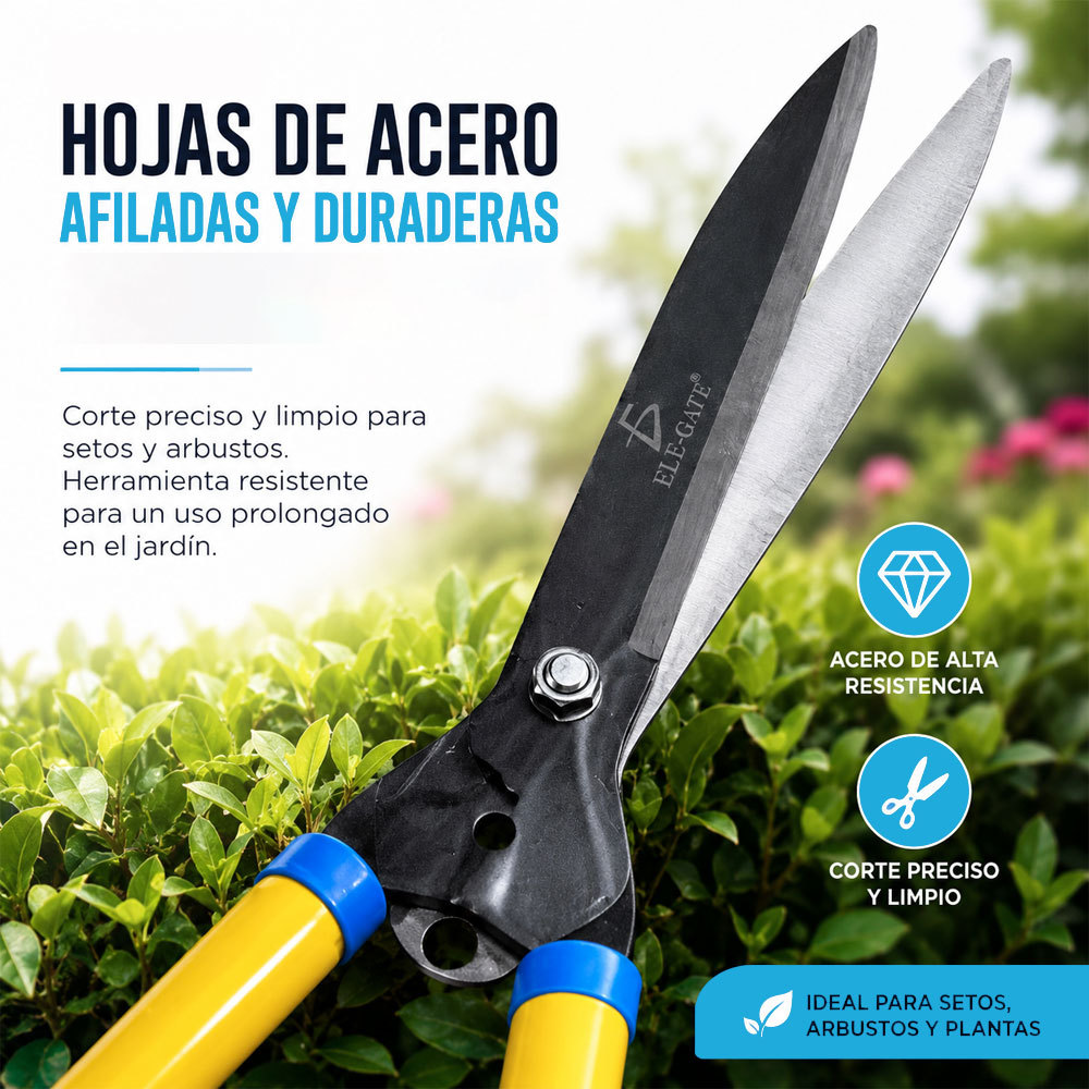 Detalle de Tijera Cortasetos Manual 53 cm con Hoja de 22.5 cm ELE-GATE