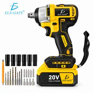 Llave de impacto inalámbrica de 1/2 pulgada, 20 V MAX