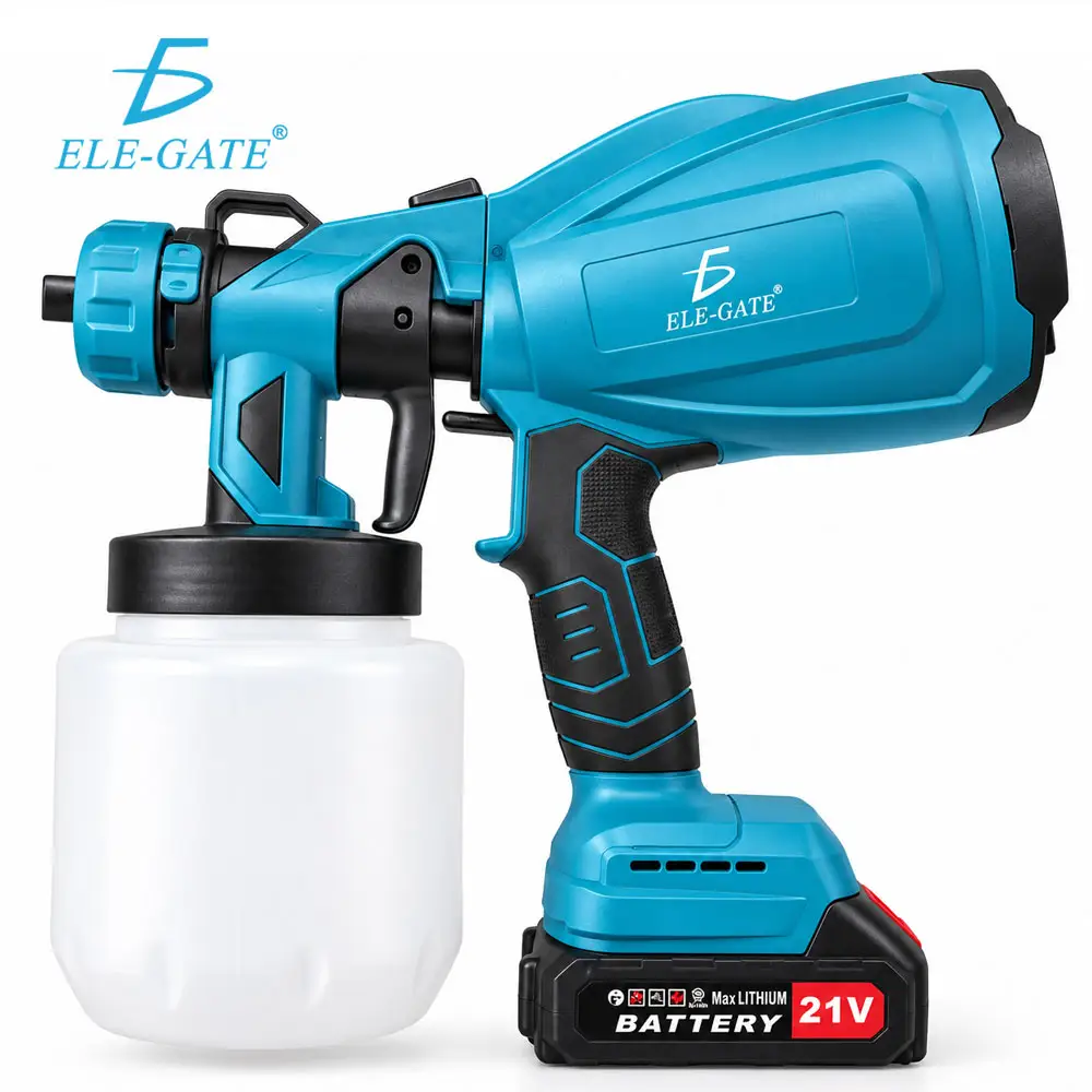 Pistola de pintura inalámbrica 21 V para muebles y muros