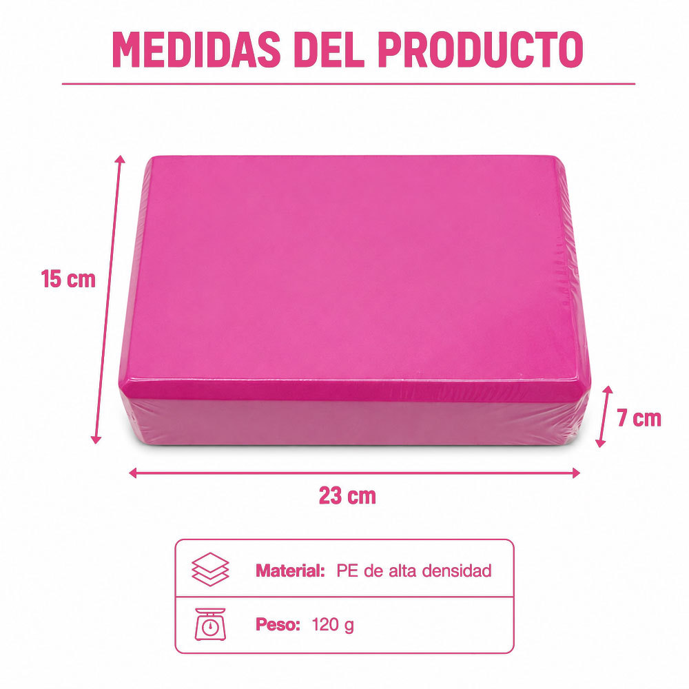 Bloque de Yoga con Bordes Biselados para Pilates y Estiramientos - Image 5