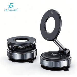 Soporte Magnético para Celular de Auto 360° Plegable | Base con mecanismo de Succión