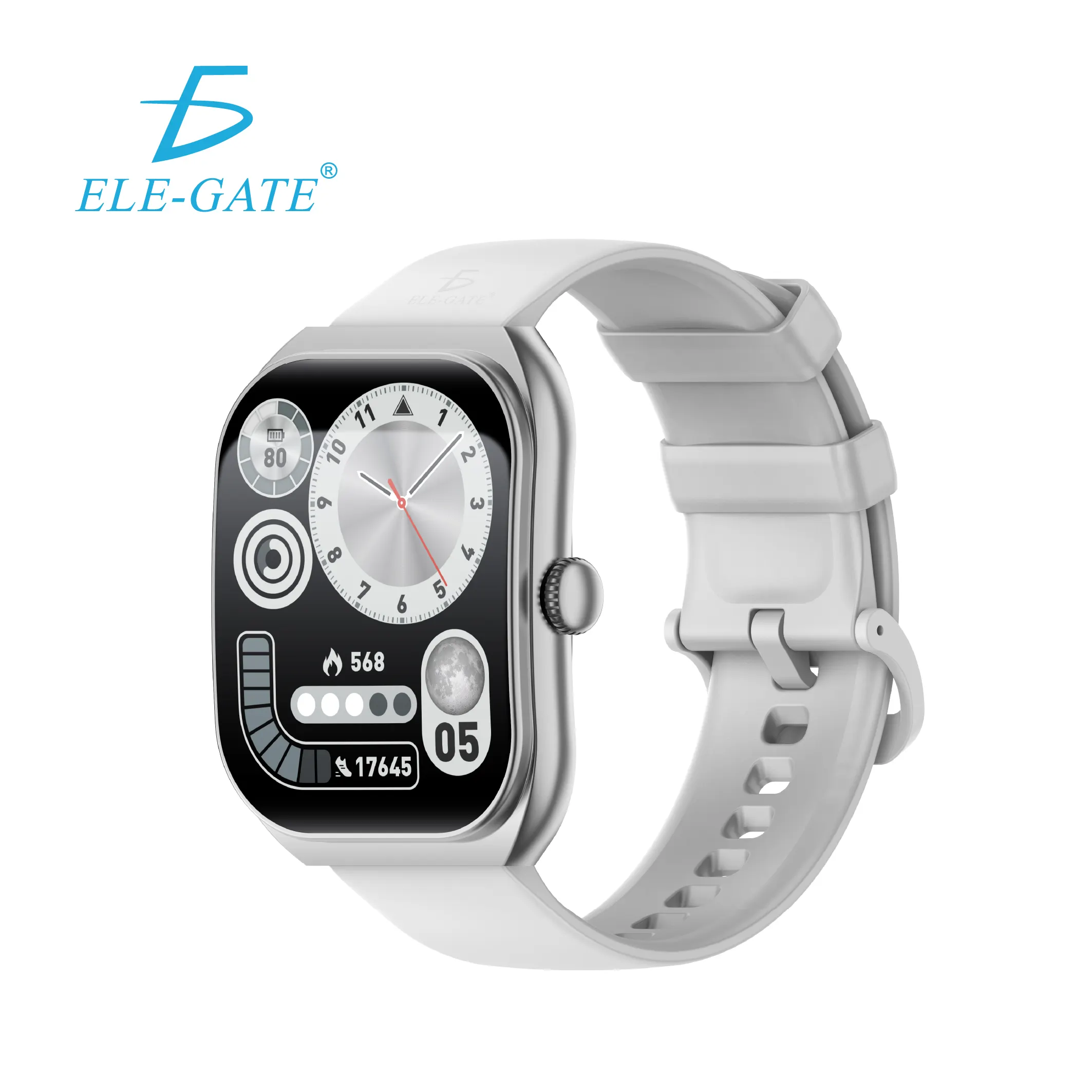 Smart Watch Deportivo con Pantalla Curva de 2” – Sumergible, con Llamadas Bluetooth y Carga Inalámbrica