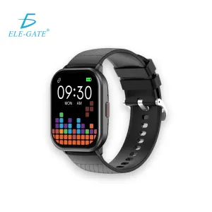 Smart Watch Fashion de 2” con Pantalla Cuadrada – Sumergible, Llamadas Bluetooth y Carga Inalámbrica