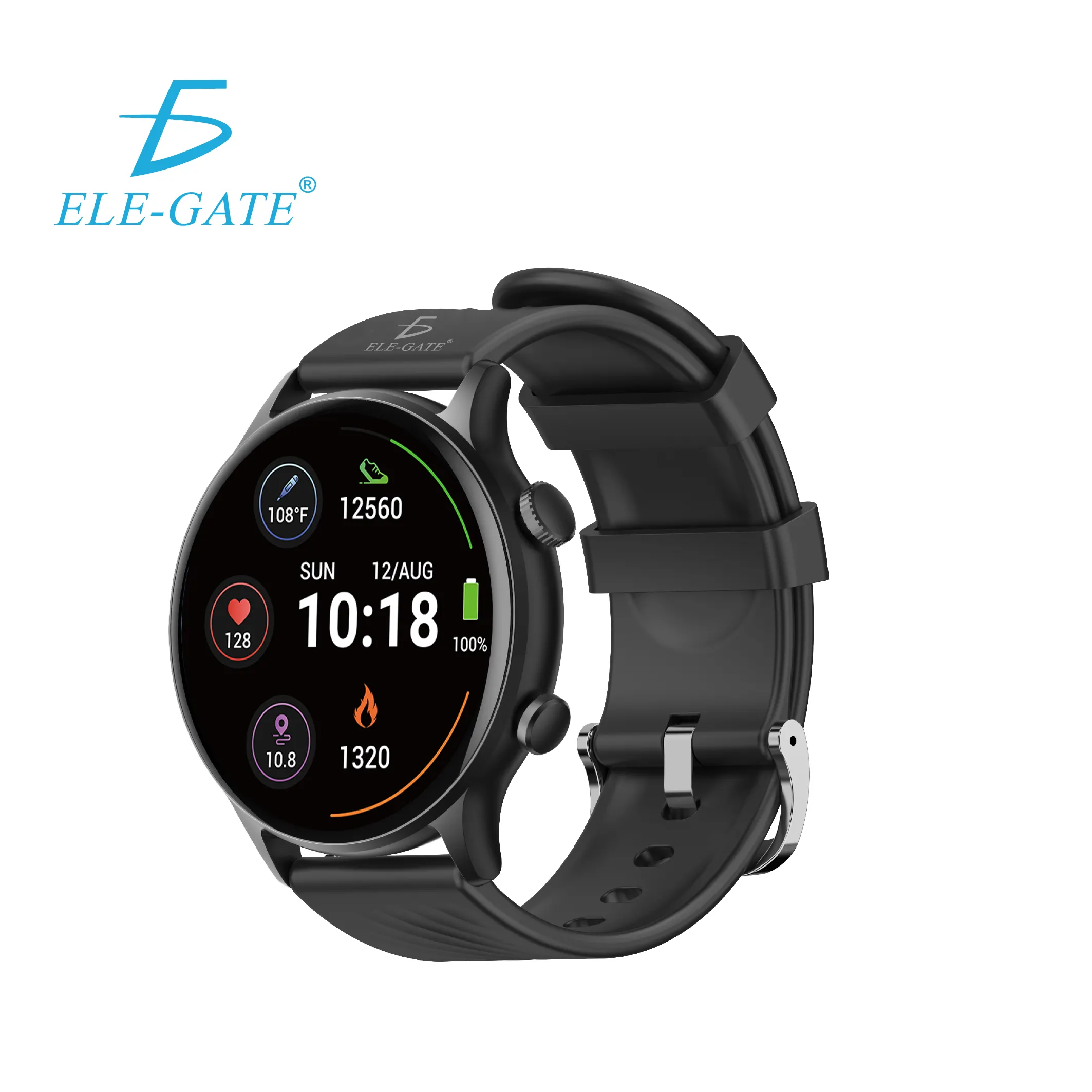 Smart Watch Deportivo Con Pantalla Re, Llamadas Bluetooth, 100 Modos Deportivos Y Batería De 15 Días - Imagen 2