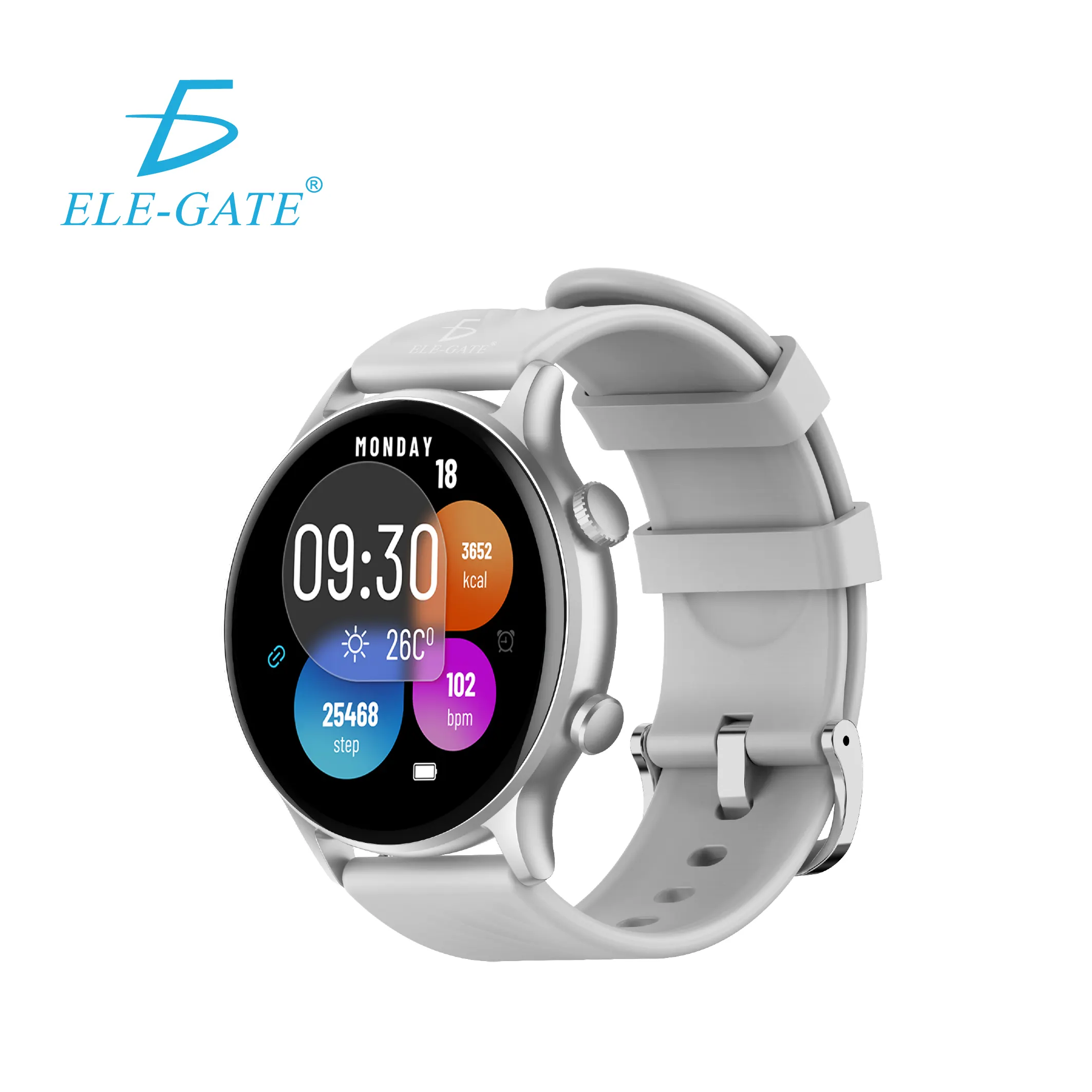 Smart Watch Deportivo Con Pantalla Re, Llamadas Bluetooth, 100 Modos Deportivos Y Batería De 15 Días - Imagen 4