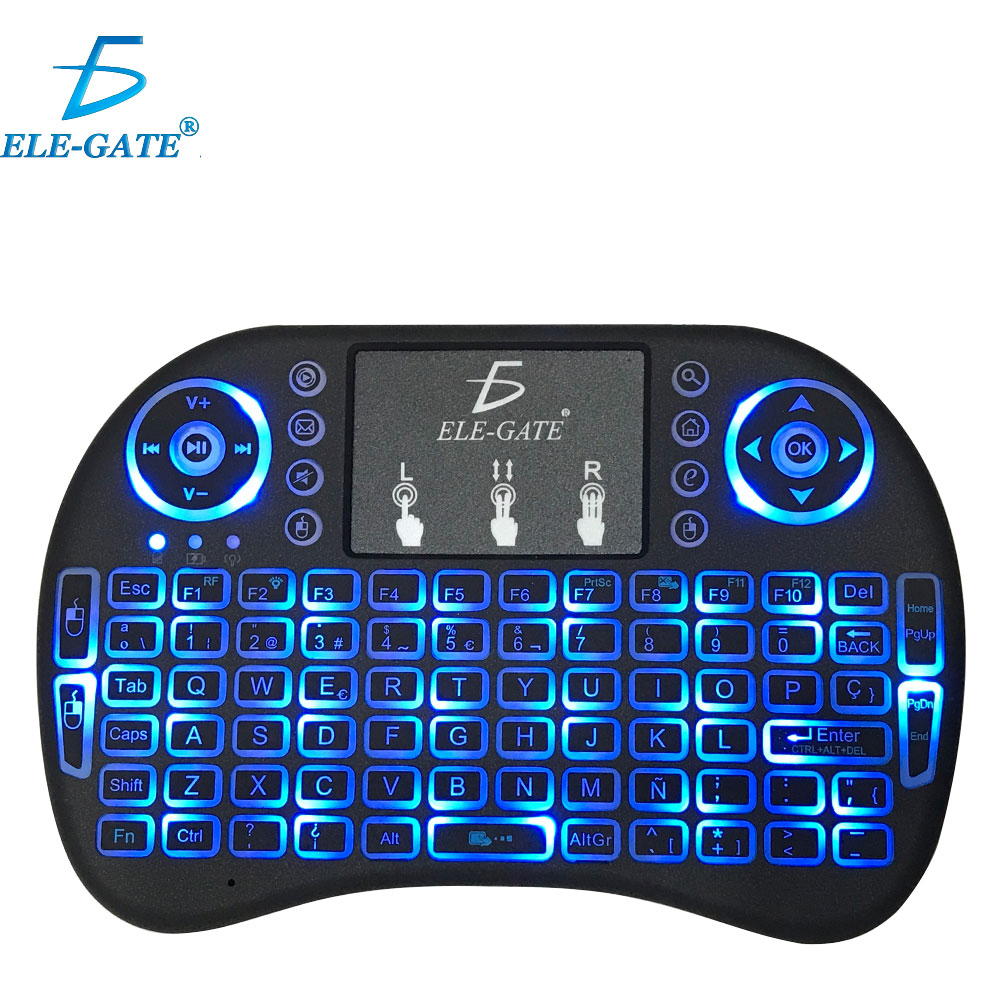 Mini teclado inalámbrico de 2,4G con panel táctil – Sleugim USB