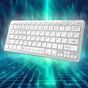 Mini Teclado Inalámbrico Bluetooth 5.0+2.4G Para Mac/Win/Android
