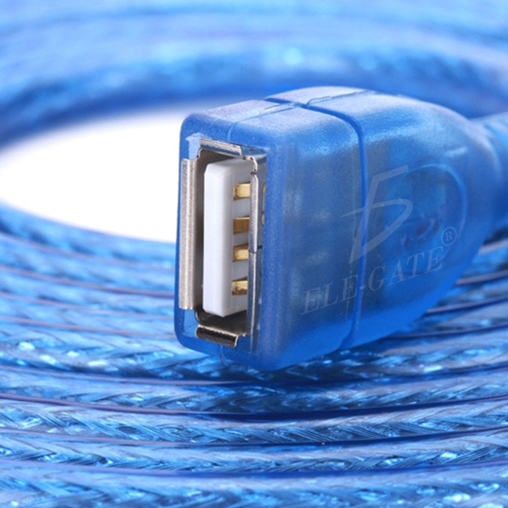 Cable Extensión de calidad Usb Macho Hembra de 5.0 metros - Impormel