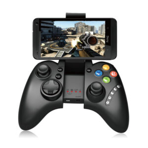 Control Gamepad Bluetooth joystick Inalambrico para Videojuegos celular con Soporte
