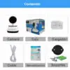 Camara Ip Segurida Wifi Alarma App V380 Español