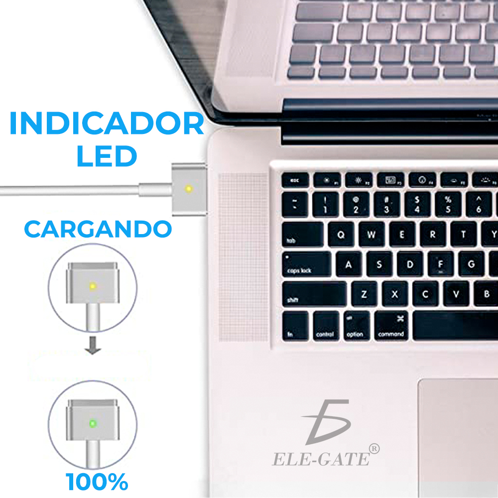 Cargador Macbook Air Conector Magsafe 2 85w - Impoluz  Tiendas  Electrónica, Seguridad Y Más, Contra Entrega.