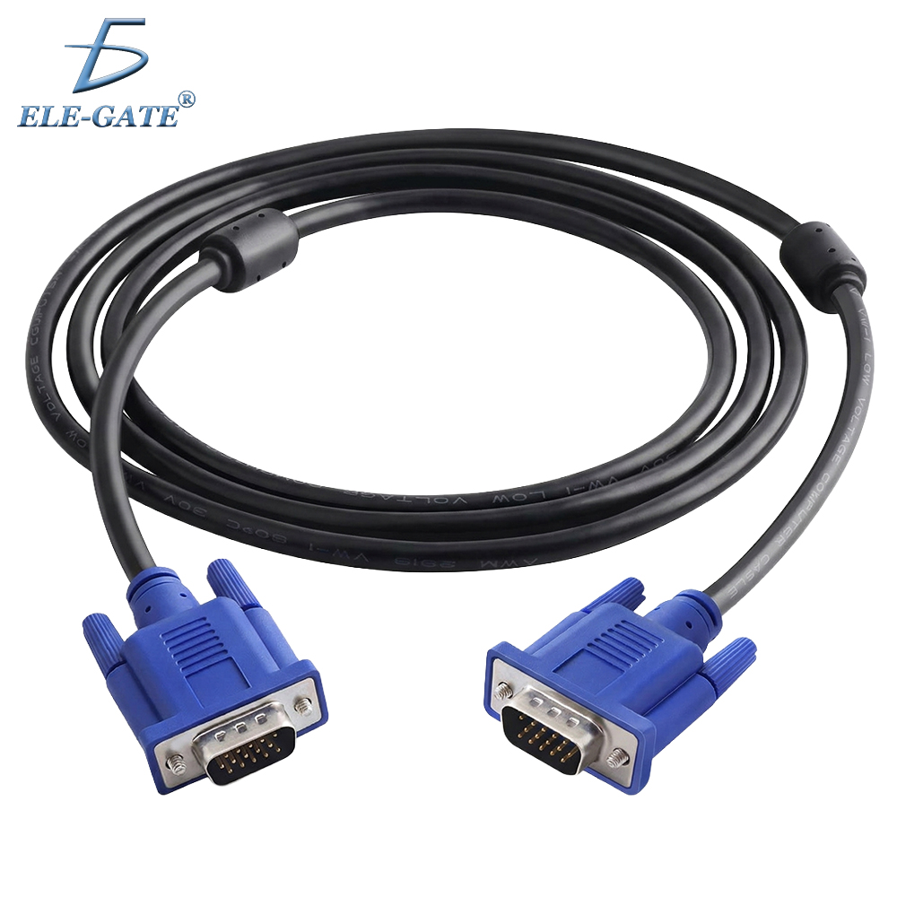 Cable Vga Macho 1.5 Metros Laptop Pc Proyector