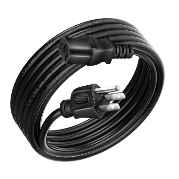 Cable Trifasico De Corriente Alimentacion Pc Cpu Monitor - Image 3