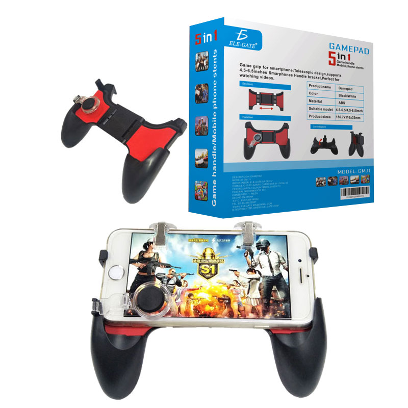 Gamepad Gatillos R11 Botones L1 R1 Celular Metal Pubg