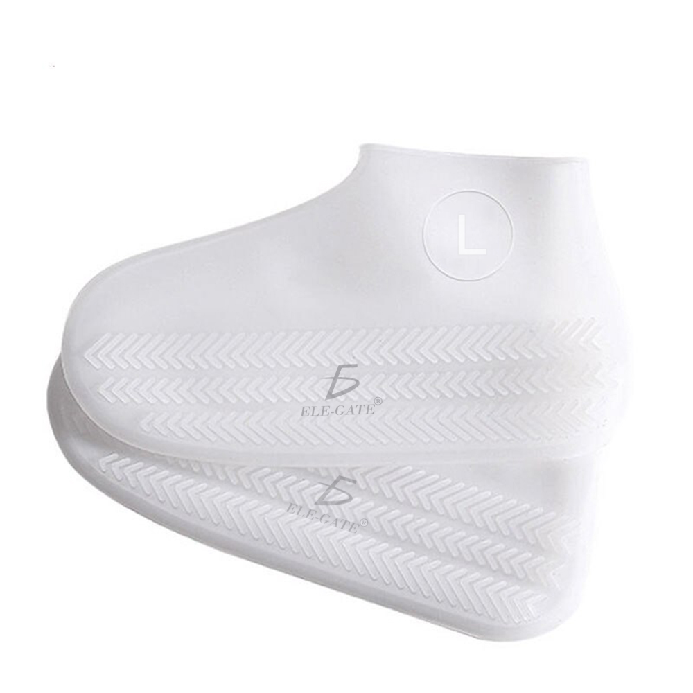Protector Silicona B01 C S Impermeable Cubre Zapatos Blanco