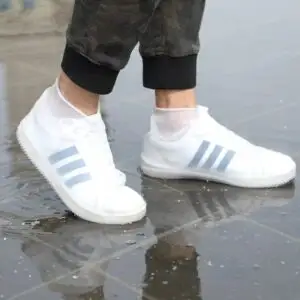 Protector Silicon Impermeable Cubre Tenis Zapato Lluvia Tamaño : L