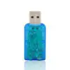 Tarjeta De Sonido Usb Audio 5.1 Canales Pc Laptop Digital 3d