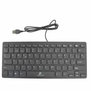mini teclado usb alambrico 78 teclas Español windows