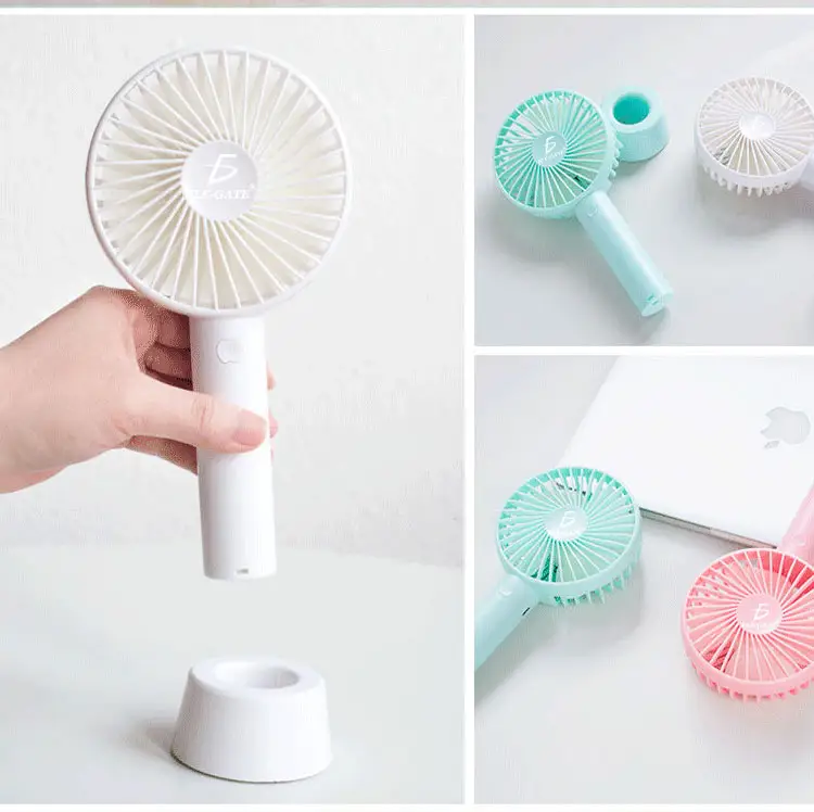 Mini Fan Ventilador Pila Recargable