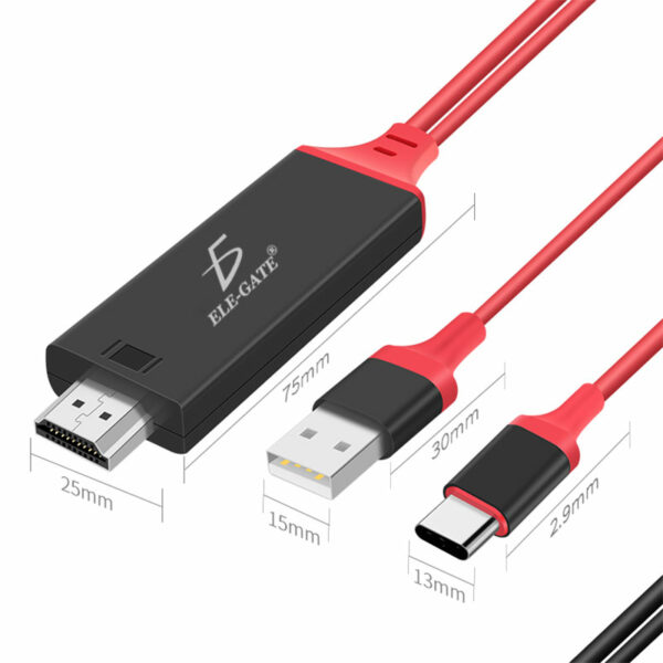 Cable USB C TYPE-C USB 3.1 Tipo C a HDMI