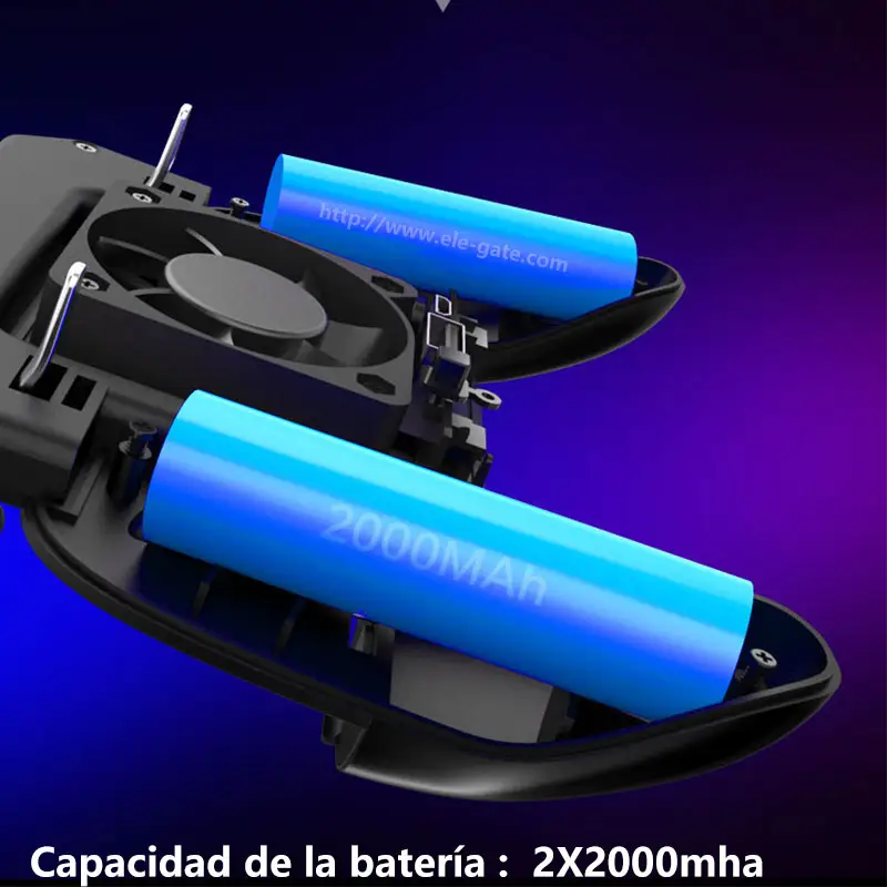 Gatillos L1r1 Control Celular Powerbank Ventilador