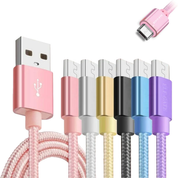 Cable V8 Mirco Usb Datos 1.5m Carga Rapida - Image 3
