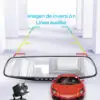 2 Cámaras Retrovisor Frente Y Trasera Graba Nocturna para automovil coche y carro