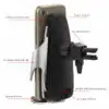 Cargador auto Inalámbrico rapida iPhone Huawei Samsung 10w Cargador auto Inalámbrico rapida iPhone Huawei Samsung 10w