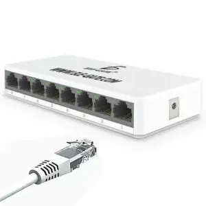 Hub Internet Switch Ethernet Rj45 8 Puertos Red 100M