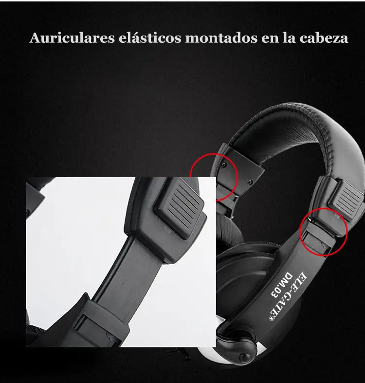 Audifonos Diadema Gamer Ps4 Xbox One 360 Jakc 3.5mm Pc Laptop