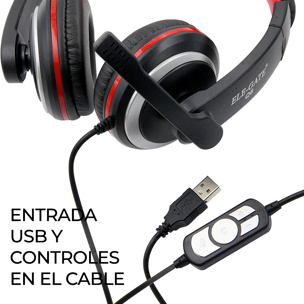 AURICULARES GAMER VINCHA CON CABLE PARA PC/PS4/SMARTPHONE GM-006